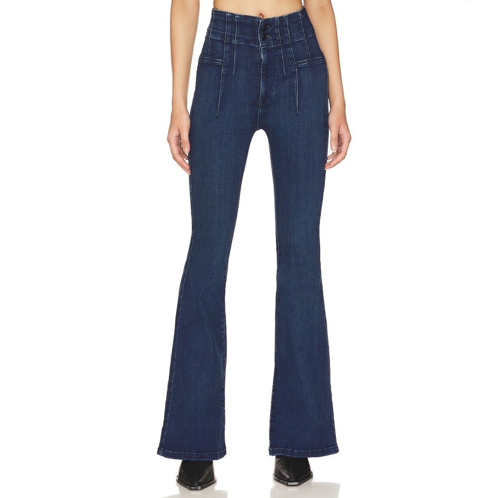 We The Free Jayde Flare Jeans in Night Sky